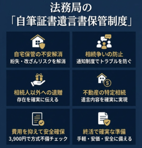 自筆証書遺言書保管制度